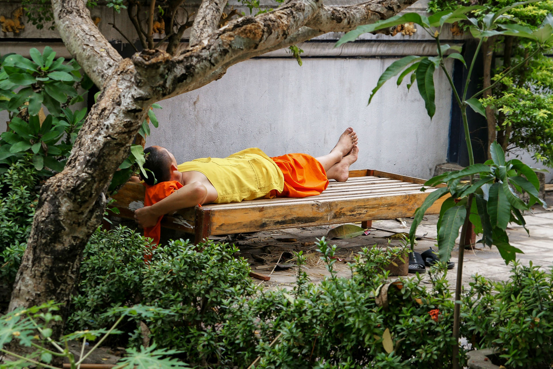 Wat Sensoukharam an der Souvannabanlang Road